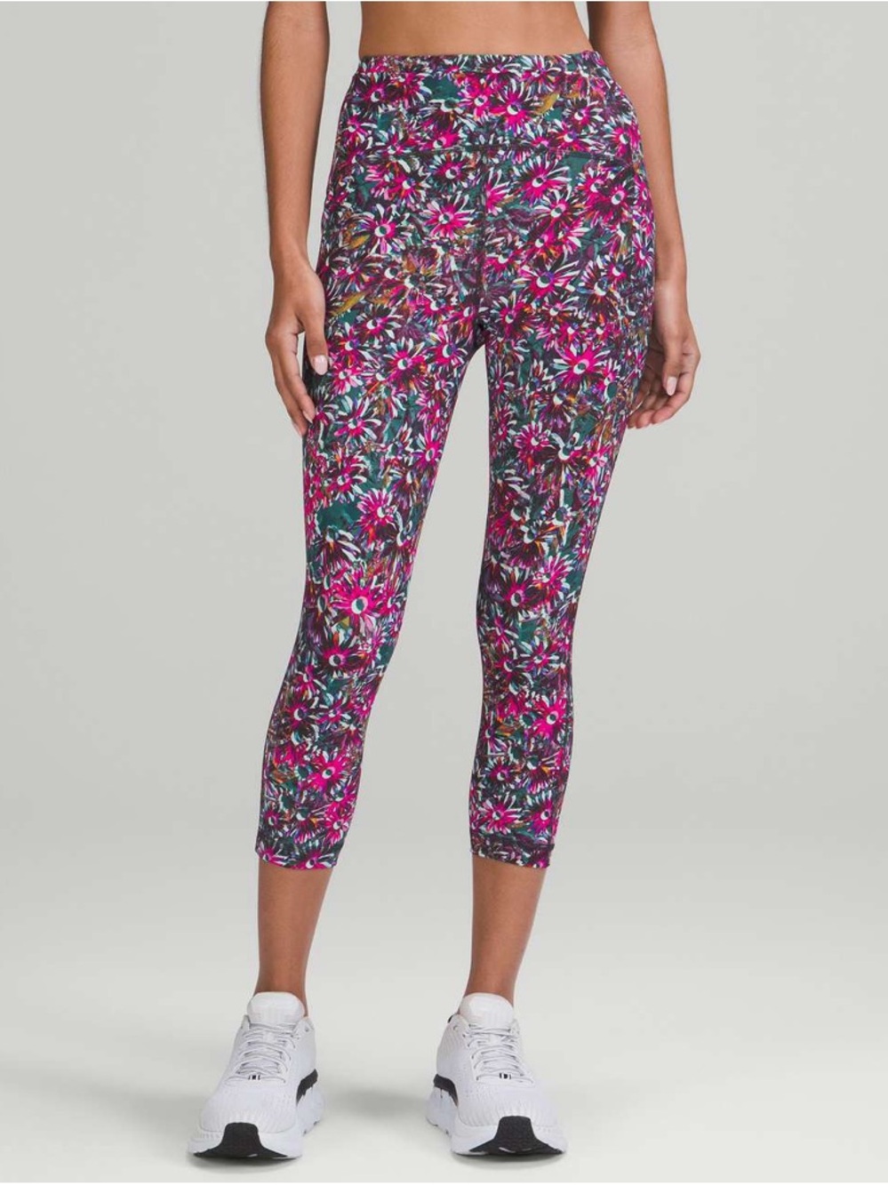 Lululemon Floral Print Leggings NWOT